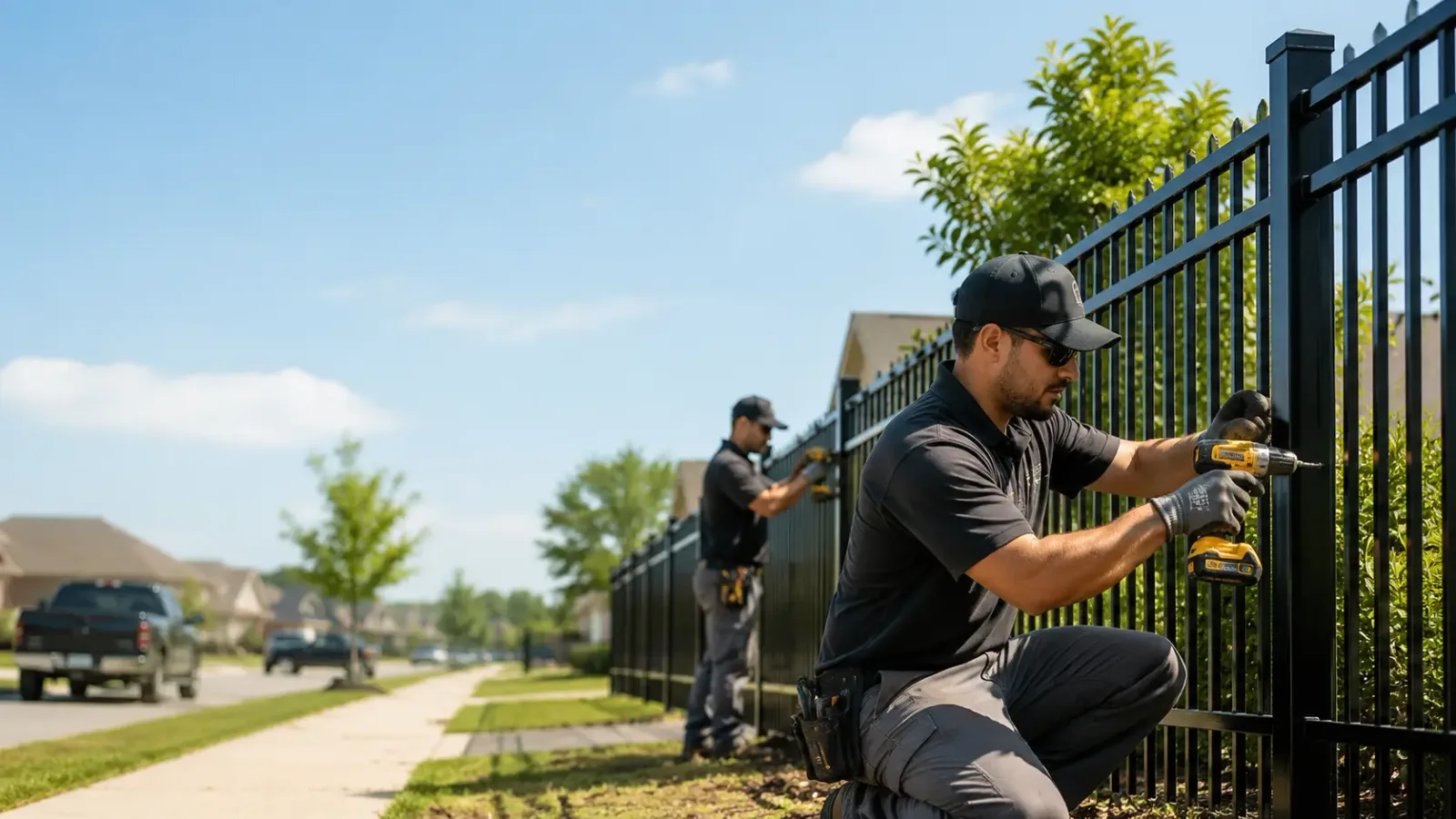 Metal Fence Installation in Galesburg, KS